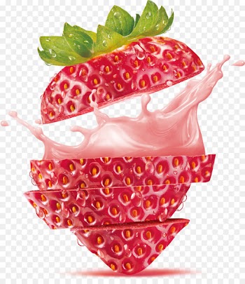 Juice Strawberry Breakfast cereal Flavor - Free strawberry splash matting 