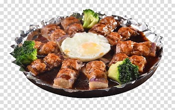 Juice Teppanyaki Eggplant Vegetable, Teppanyaki eggplant transparent background PNG clipart