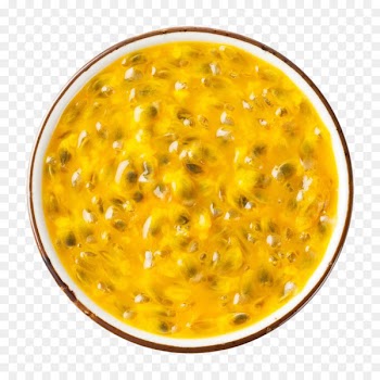 Juice vesicles Passion fruit Purxe9e - A bowl of passion fruit juice 