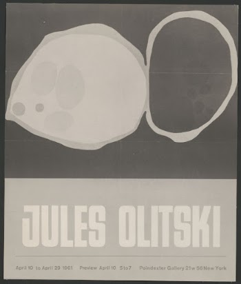 Jules Olitski (1961) vintage poster | Free Photo Illustration - rawpixel