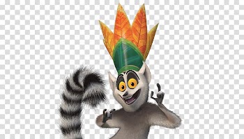 Julien Lemur Madagascar Alex Film, Animation transparent background PNG clipart