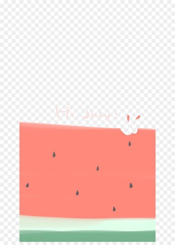 July Watermelon Icon - Hello July watermelon 