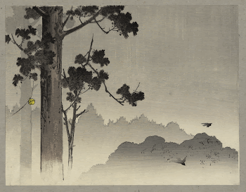 Jumoku ni suzu. Original from the Library | Free Photo - rawpixel