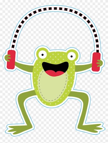 Jump Rope For Heart - Star Round Border Png