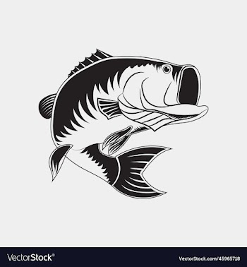 jumping bass fish