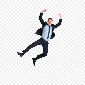Jumping Bruce Nolan - Business People 