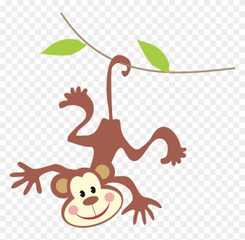 Jungle Babies Clip Art - Free Monkey Clipart