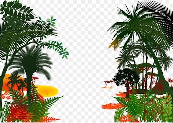 Jungle Royalty-free Clip art - forest,Poster Background,Rainforest,forest 