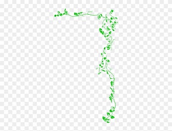 Jungle Vine Clipart Kid - Floral Border Clip Art