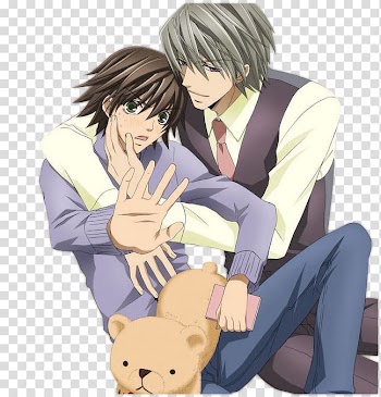 Junjo Romantica: Pure Romance Akihiko Usami Misaki Takahashi Anime Yaoi, Anime transparent background PNG clipart