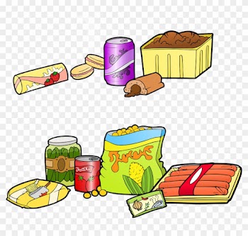 Junk Food Cartoon - Processed Food Cartoon
