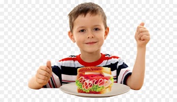 Junk food Eating Child - Child PNG 