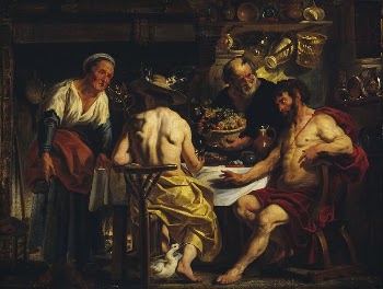 Jupiter and mercury visiting philemon | Free Photo - rawpixel