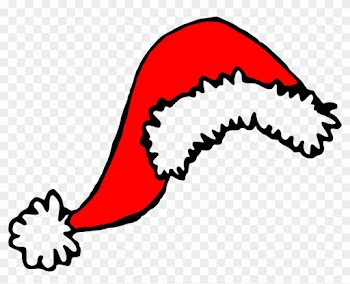 Just A Nice Red Santa Hat For Your Using Pleasure - Christmas Hat Clip Art