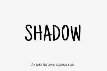 Just Another Hand open source | Free Font Add-on - rawpixel