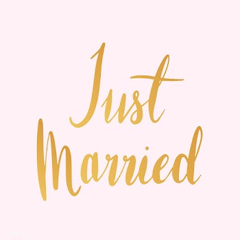 Just married typography style vector | Free stock vector - 517730