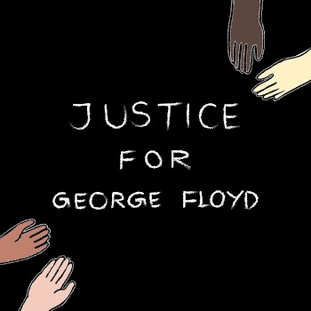 Justice for George Floyd, editorial | Free Vector - rawpixel