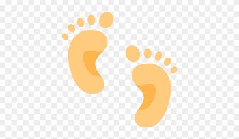Justice Issues - Navy Blue Baby Footprints