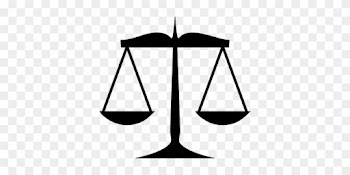 Justice Law Measurement Silhouette Weight - Scales Of Justice Clip Art