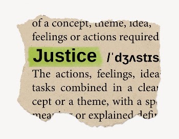 Justice ripped dictionary, editable word | Free PSD - rawpixel