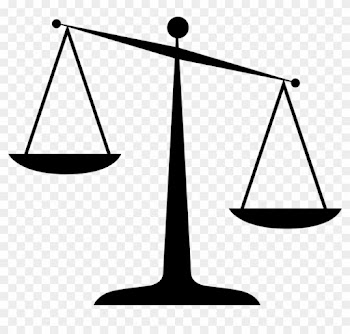 Justice Silhouette Scales Law Measurement Weight - Scales Of Justice Clip Art