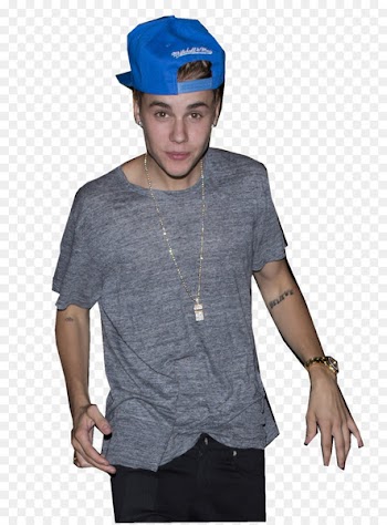 Justin Bieber, Hannah Montana, Tshirt, Clothing, Blue PNG