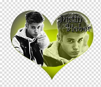 Justin Bieber heart transparent background PNG clipart