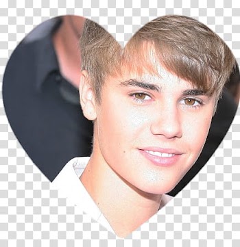 Justin Bieber hearts, women's black and white top transparent background PNG clipart