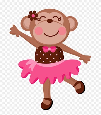 Jwi Girlymonkey 2 - Fondo Para Invitacion De Baby Shower Niña