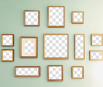 K, wall frames transparent background PNG clipart