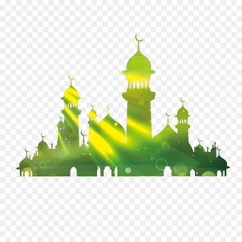 Kaaba Eid al-Fitr Eid Mubarak Eid al-Adha Illustration - Vector Green Building 