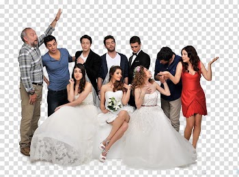 Kacak Gelinler , people gathering in weeding transparent background PNG clipart
