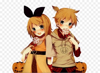 Kagamine Rin/Len Happy Halloween! Vocaloid Trick-or-treating - Halloween 