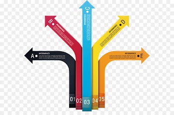 Kagata Ya Liquor Store Plan Improvement Microsoft PowerPoint Template - Vector colored arrows 