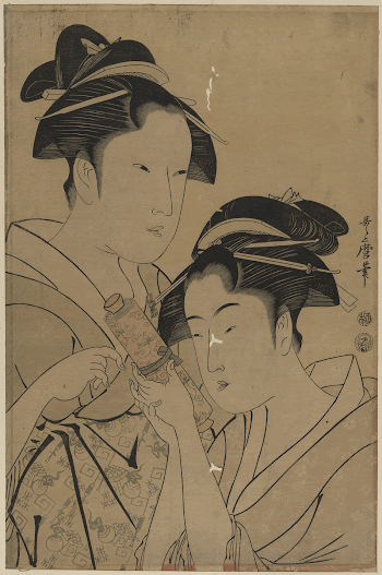 Kagiya osen to takashima ohisa. | Free Photo - rawpixel