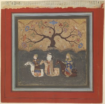 "Kai Khusrau, Farangis and Giv | Free Photo - rawpixel