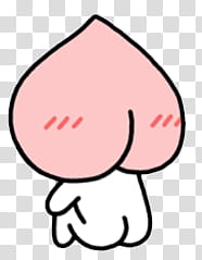 Kakao Talk Apeach, heart head emoji transparent background PNG clipart