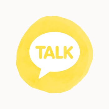 KakaoTalk logo in watercolor design. Social… | Free stock illustration | High Resolution graphic