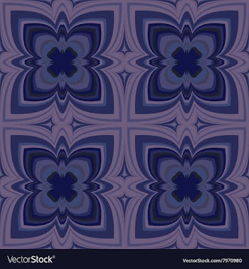 Kaleidoscope Inspired Floral Background vector image