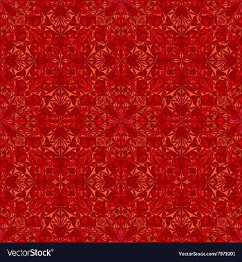 Kaleidoscope Inspired Floral Background vector image
