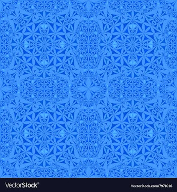 Kaleidoscope Inspired Floral Background vector image