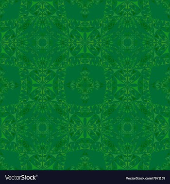 Kaleidoscope Inspired Floral Background vector image
