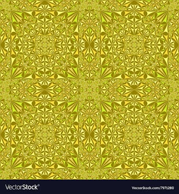 Kaleidoscope Inspired Floral Background vector image
