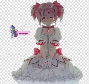 Kaname Madoka Render, pink-haired girl anime transparent background PNG clipart