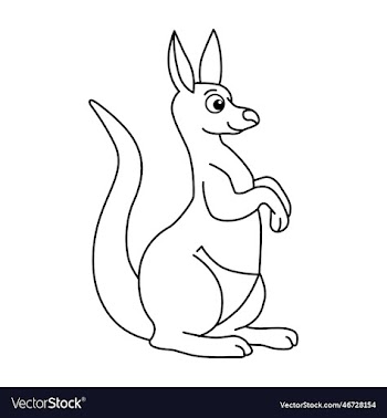 kangaroo cartoon