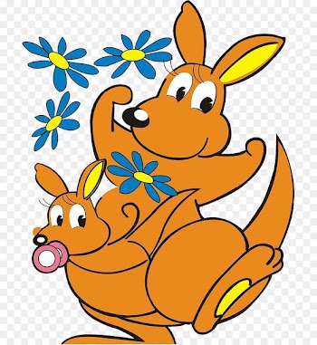 Kangaroo Cartoon Clip art - Cartoon Kangaroo 