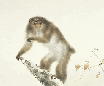 Kansetsu Hashimoto - Old Monkey | Free Photo Illustration - rawpixel
