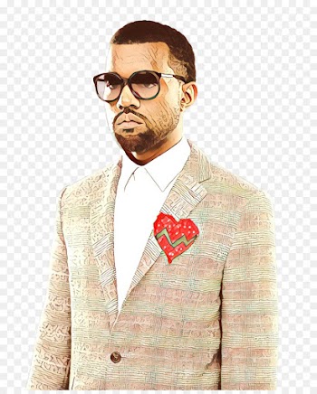 Kanye West, 808s Heartbreak, Hip Hop Music, Suit, Eyewear PNG