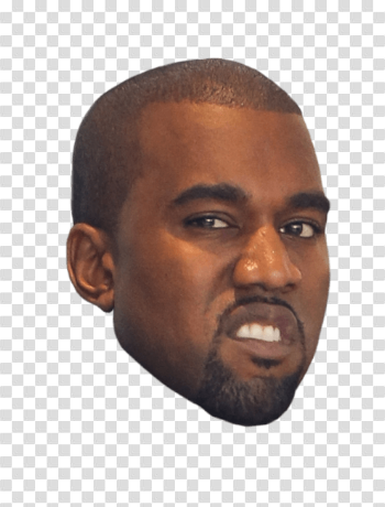 Kanye West Angry transparent PNG - StickPNG