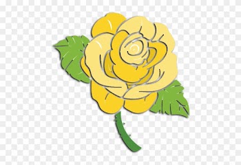 Kappa Delta Sigma Flower - Alpha Kappa Psi Yellow Rose